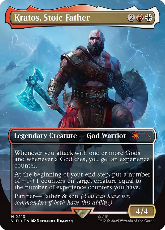 Kratos, Stoic Father [Secret Lair Drop Series] [Foil]