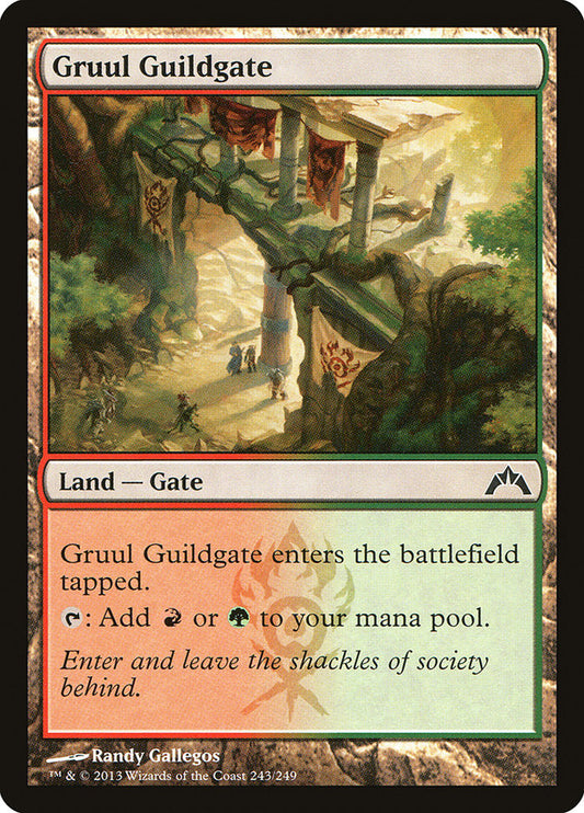 Gruul Guildgate [Gatecrash] [Foil]