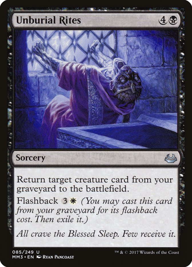 Unburial Rites [Modern Masters 2017] [Foil]