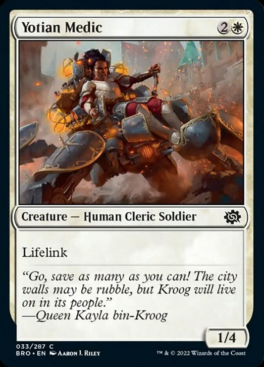 Yotian Medic [The Brothers' War] [Foil]