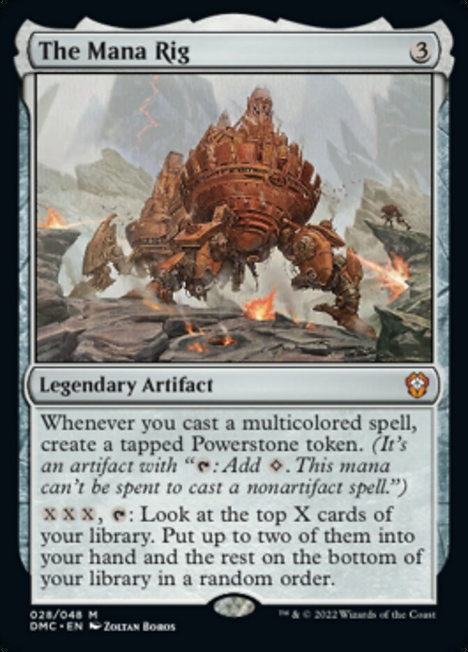 The Mana Rig [Dominaria United Commander] [Foil]