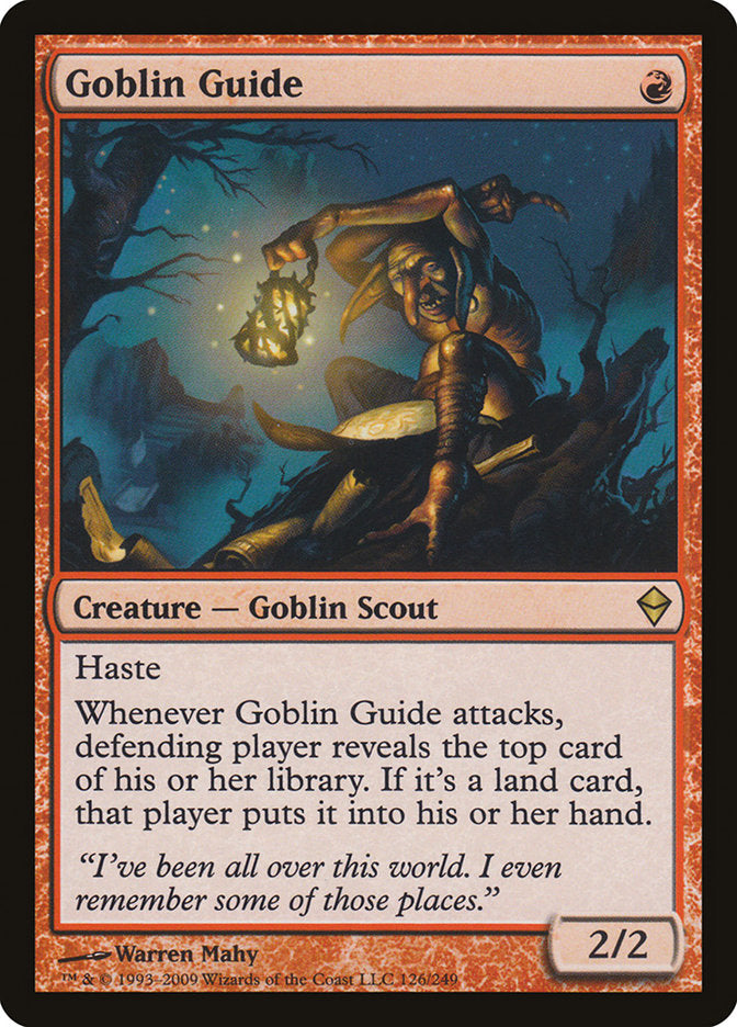Goblin Guide [Zendikar] [Foil]