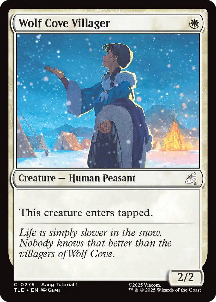 Wolf Cove Villager (0276) [Avatar: The Last Airbender: Eternal-Legal] [Foil]