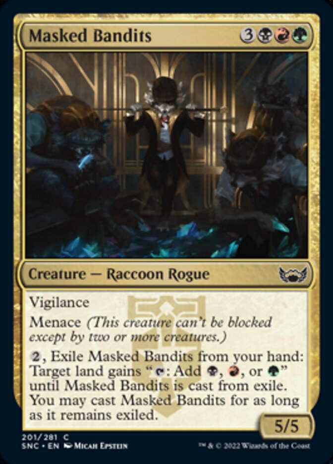 Masked Bandits [Streets of New Capenna] [Foil]
