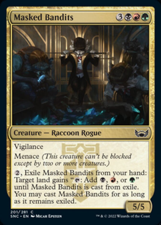 Masked Bandits [Streets of New Capenna] [Foil]