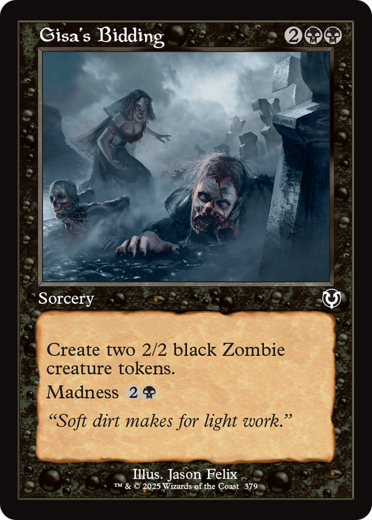 Gisa's Bidding (Retro Frame) [Innistrad Remastered] [Foil]