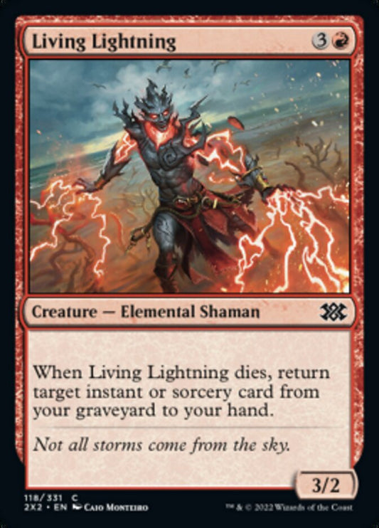 Living Lightning [Double Masters 2022] [Foil]