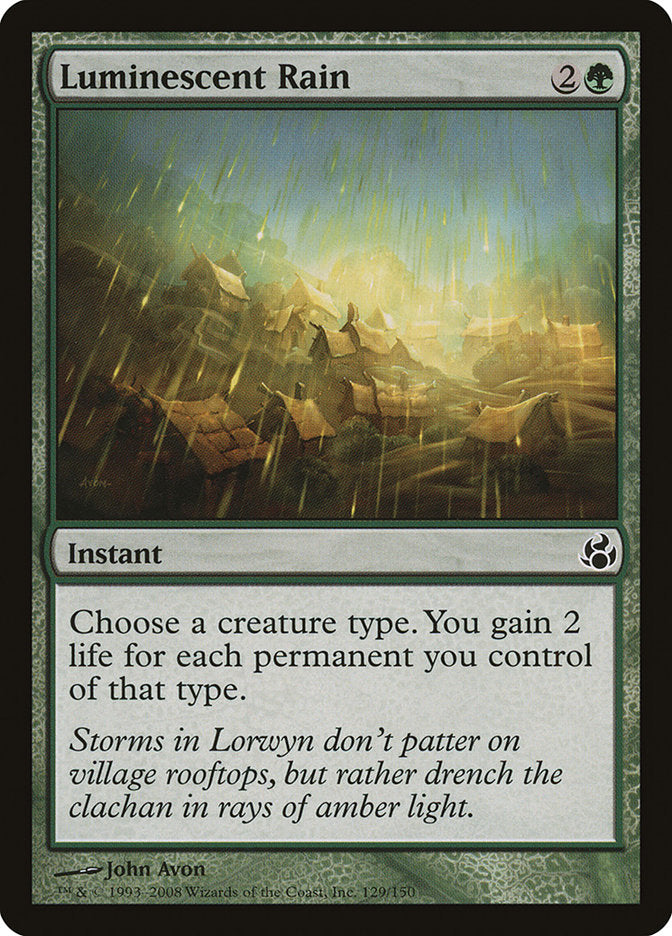 Luminescent Rain [Morningtide] [Foil]