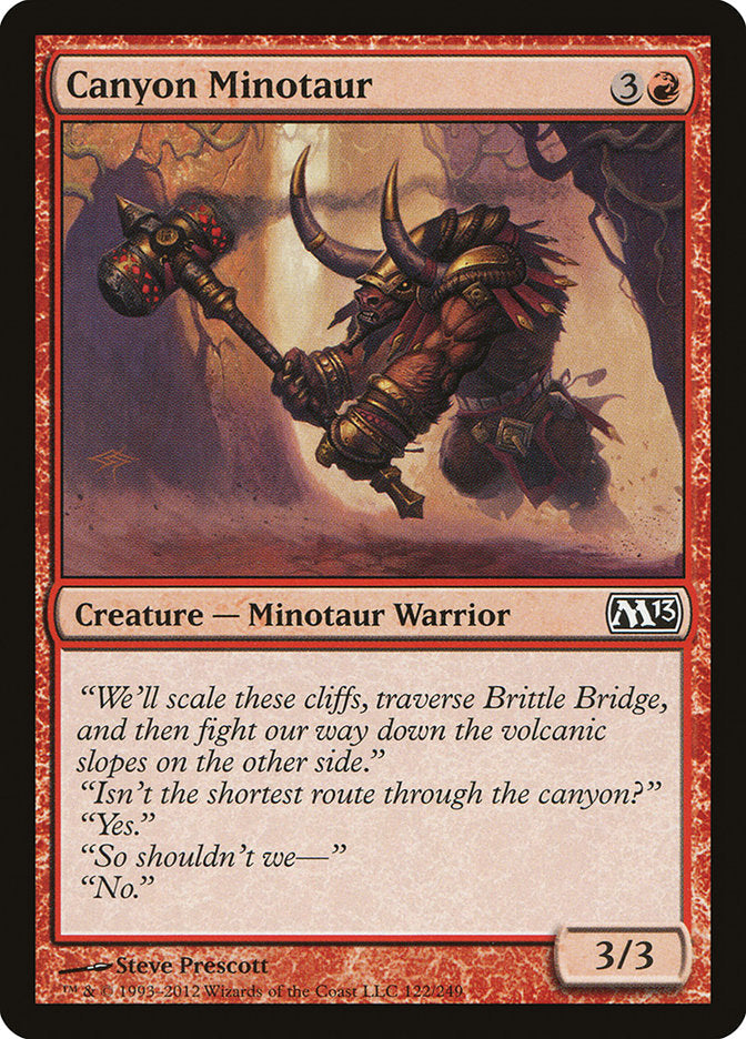Canyon Minotaur [Core Set 2013]