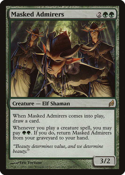 Masked Admirers [Lorwyn] [Foil]