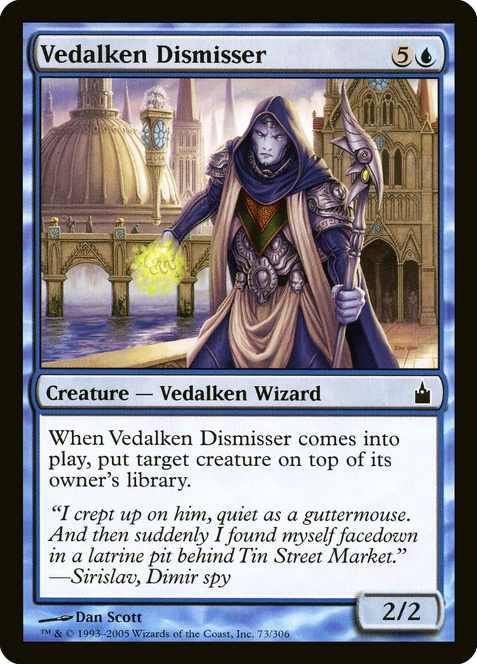 Vedalken Dismisser [Ravnica: City of Guilds] [Foil]