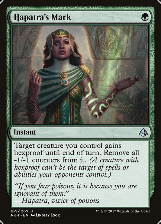 Hapatra's Mark [Amonkhet] [Foil]