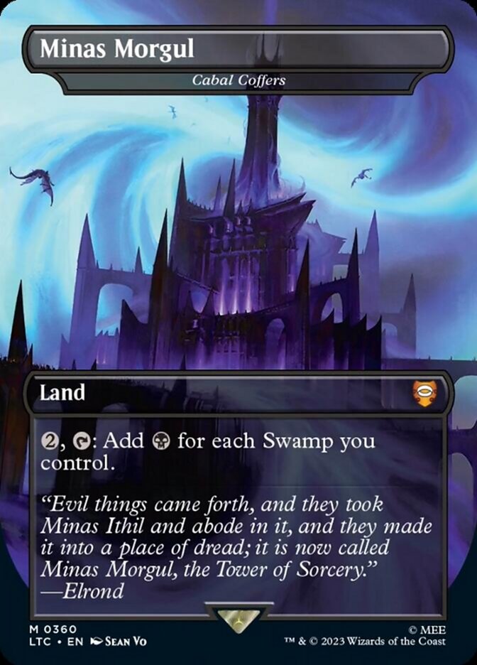 Minas Morgul - Cabal Coffers [The Lord of the Rings: Tales of Middle-Earth Commander] [Foil]