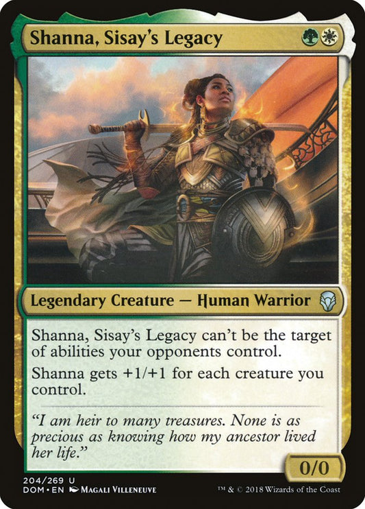 Shanna, Sisay's Legacy [Dominaria] [Foil]