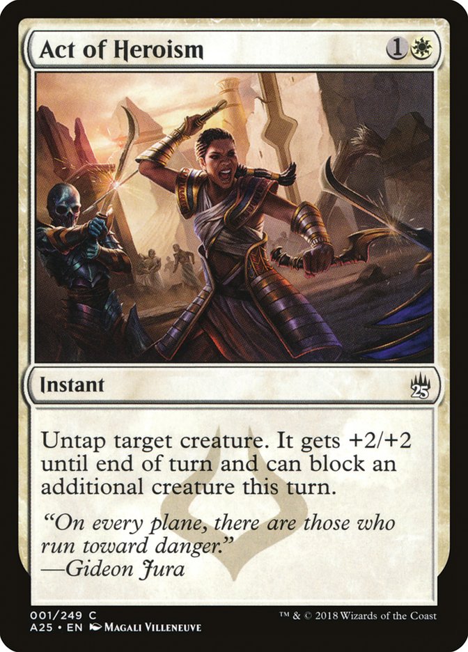 Act of Heroism [Masters 25] [Foil]