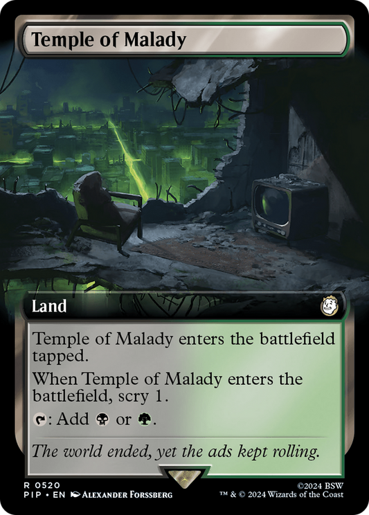 Temple of Malady (Extended Art) [Fallout] [Foil]