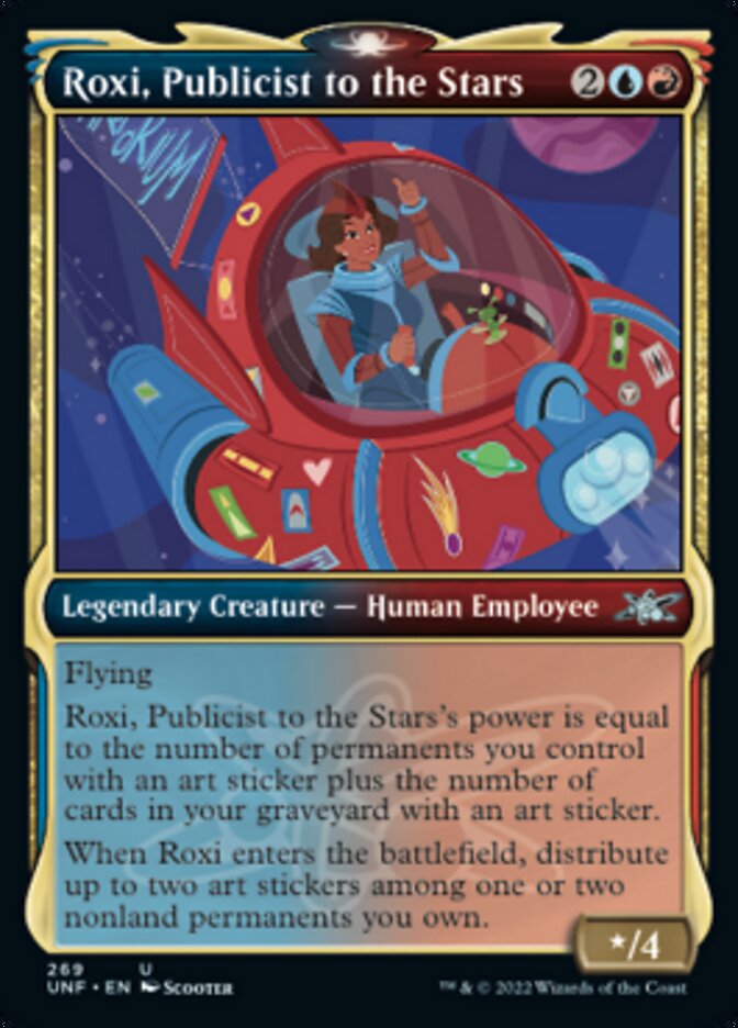 Roxi, Publicist to the Stars (Showcase) [Unfinity] [Foil]