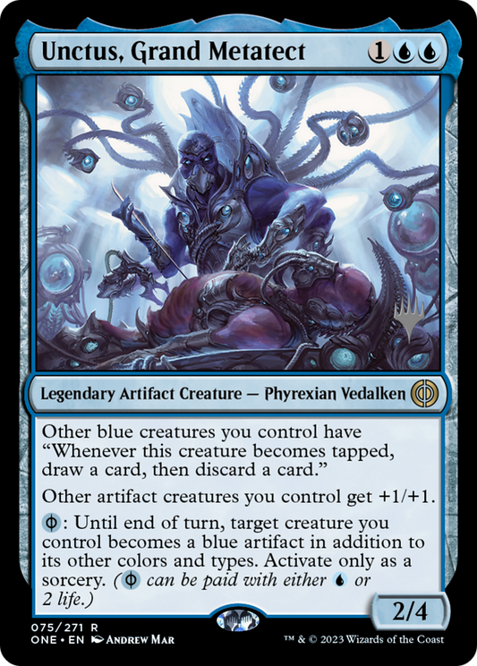 Unctus, Grand Metatect (Promo Pack) [Phyrexia: All Will Be One Promos] [Foil]