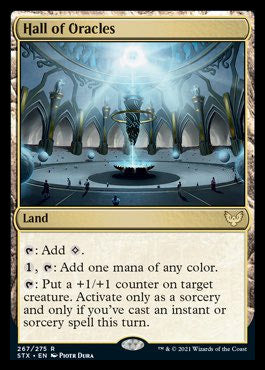 Hall of Oracles [Strixhaven: School of Mages] [Foil]