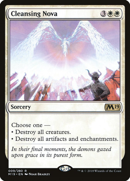 Cleansing Nova [Core Set 2019] [Foil]