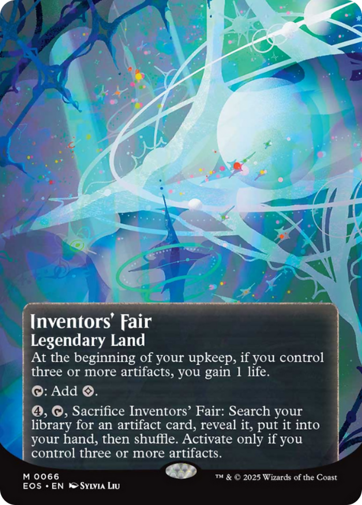 Inventors' Fair (0066) (Borderless) [Edge of Eternities: Stellar Sights] [Foil]