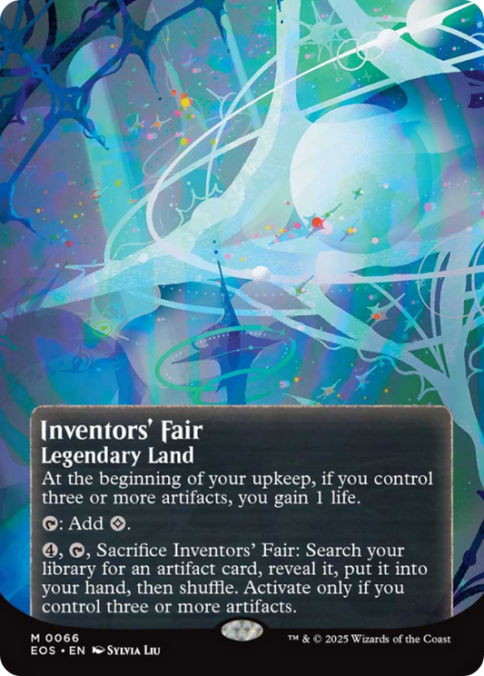 Inventors' Fair (0066) (Borderless) [Edge of Eternities: Stellar Sights] [Foil]