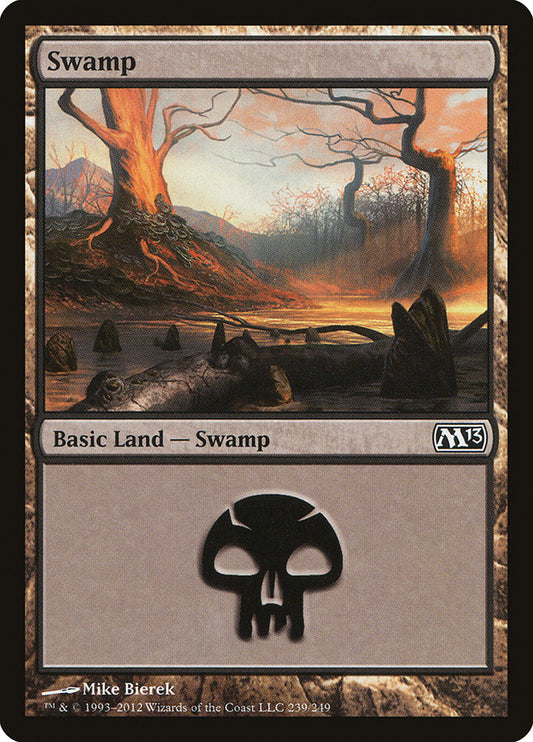 Swamp (239) [Core Set 2013] [Foil]