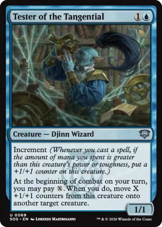 Tester of the Tangential [Secrets of Strixhaven] [Foil]