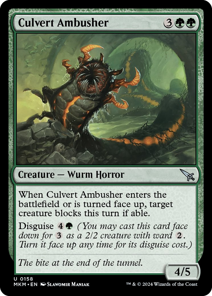 Culvert Ambusher [Murders at Karlov Manor] [Foil]