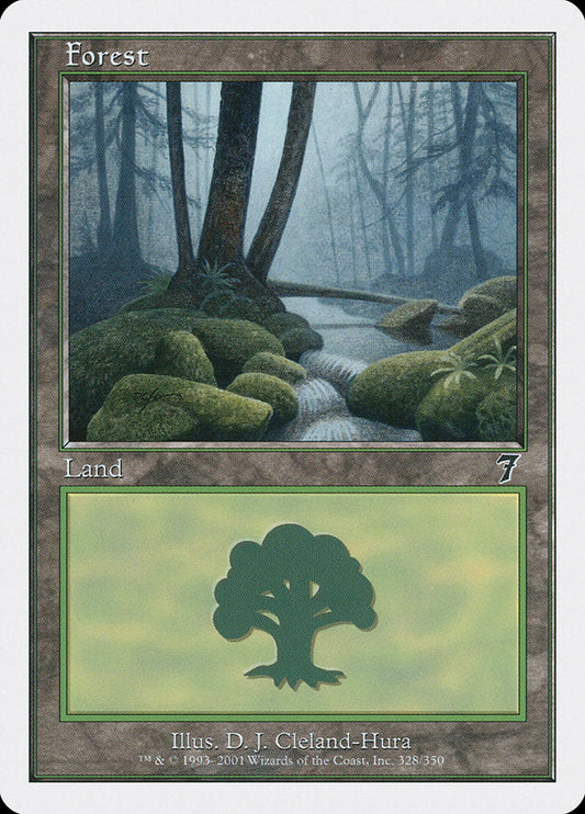 Forest (328) [Seventh Edition] [Foil]