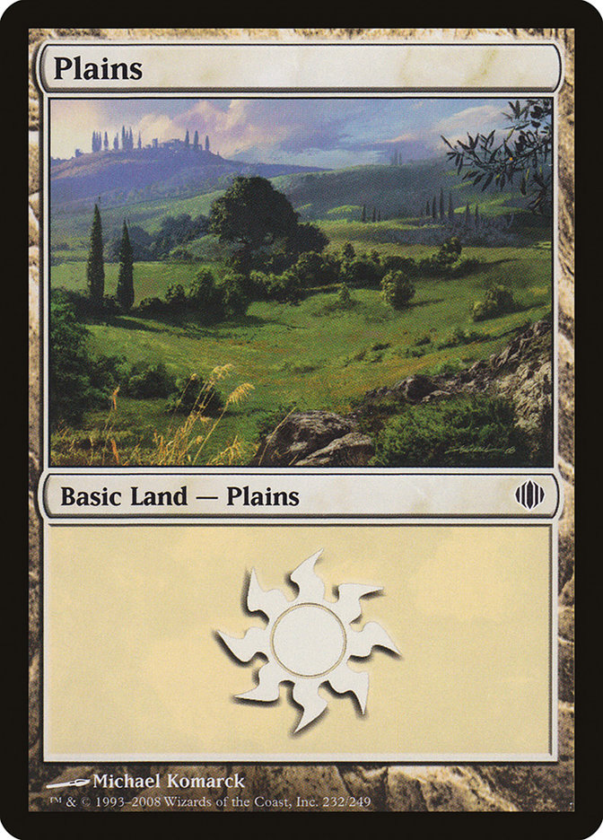 Plains (232) [Shards of Alara] [Foil]