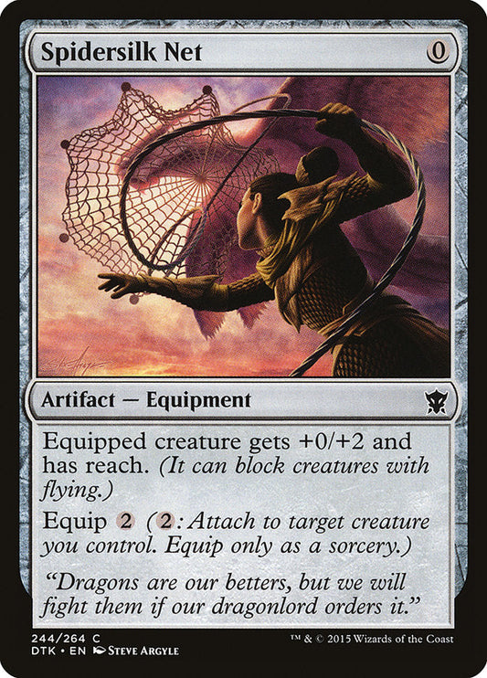 Spidersilk Net [Dragons of Tarkir] [Foil]