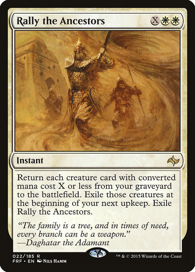 Rally the Ancestors [Fate Reforged] [Foil]