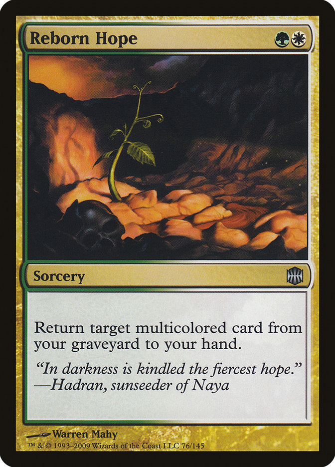 Reborn Hope [Alara Reborn] [Foil]