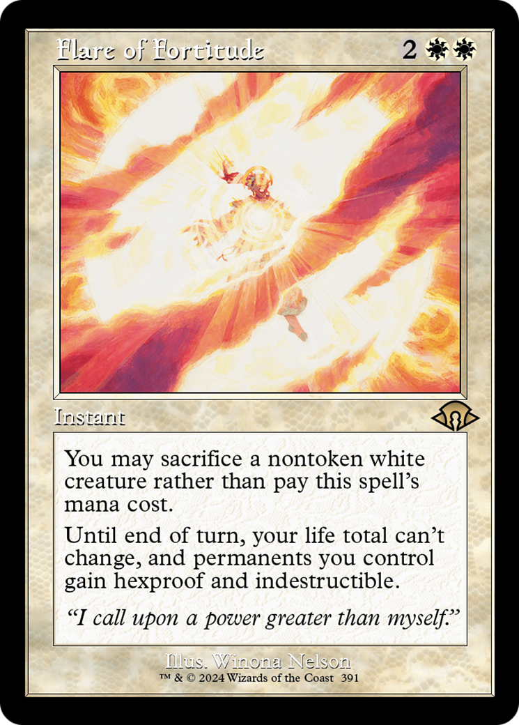 Flare of Fortitude (Retro) [Modern Horizons 3] [Foil]