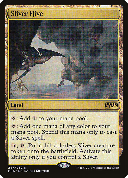 Sliver Hive [Core Set 2015] [Foil]