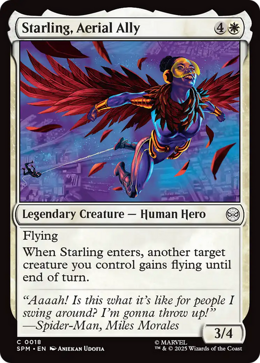 Starling, Aerial Ally [Marvel's Spider-Man] [Foil]