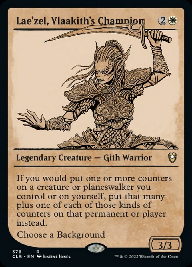 Lae'zel, Vlaakith's Champion (Showcase) [Commander Legends: Battle for Baldur's Gate] [Foil]