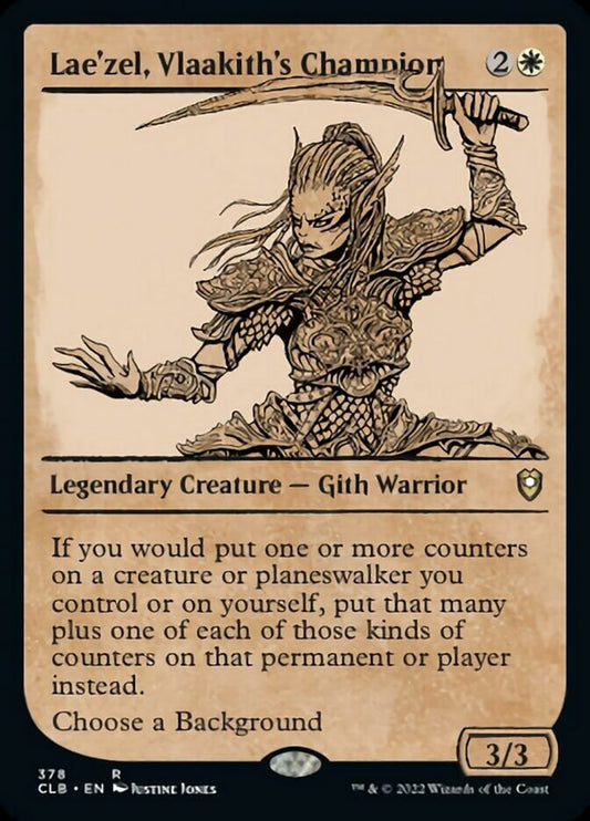 Lae'zel, Vlaakith's Champion (Showcase) [Commander Legends: Battle for Baldur's Gate] [Foil]