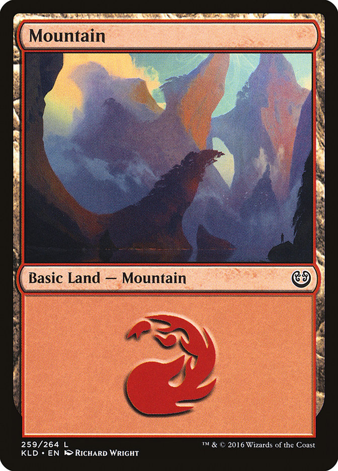 Mountain (259) [Kaladesh] [Foil]