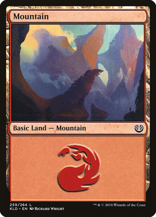 Mountain (259) [Kaladesh] [Foil]