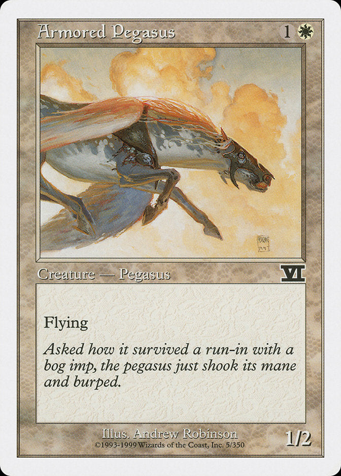Armored Pegasus [Sixth Edition]