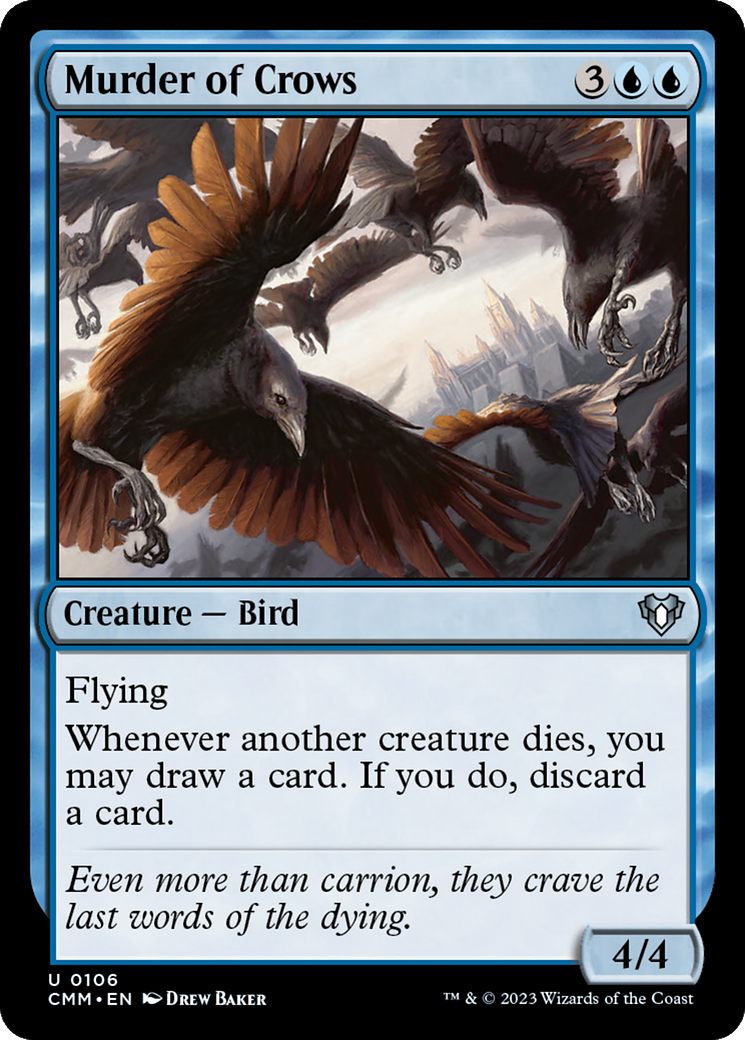 Murder of Crows [Commander Masters] [Foil]