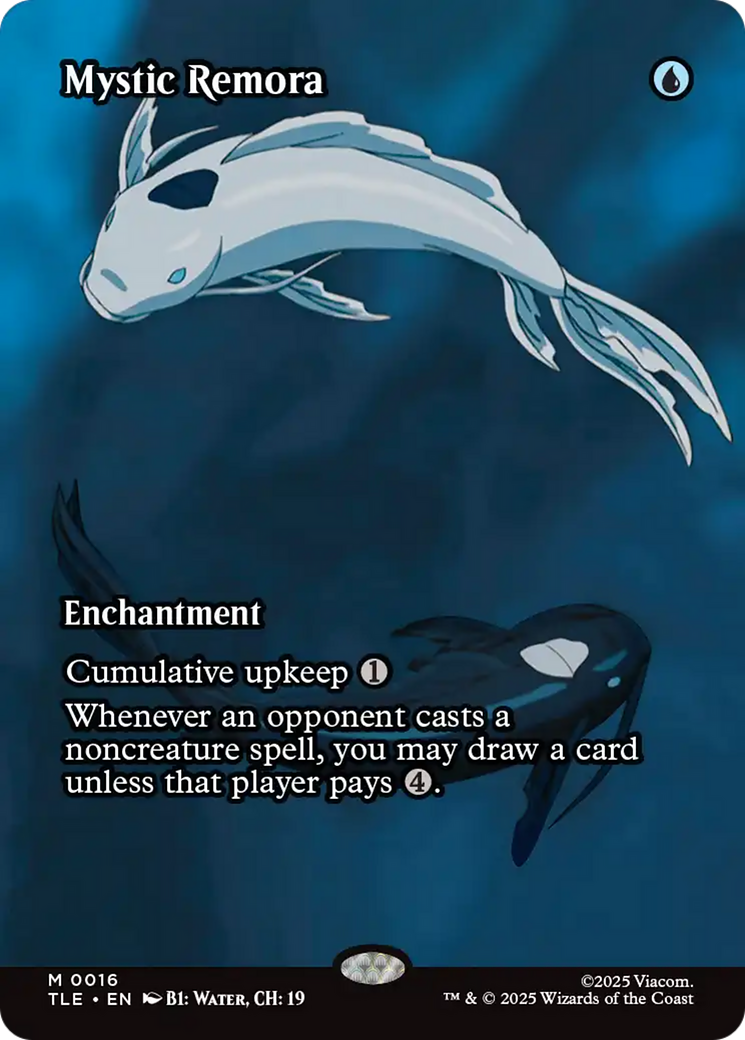 Mystic Remora (Borderless) [Avatar: The Last Airbender: Eternal-Legal] [Foil]