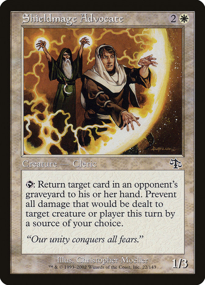 Shieldmage Advocate [Judgment] [Foil]
