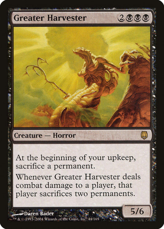 Greater Harvester [Darksteel] [Foil]