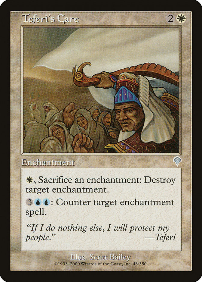 Teferi's Care [Invasion] [Foil]
