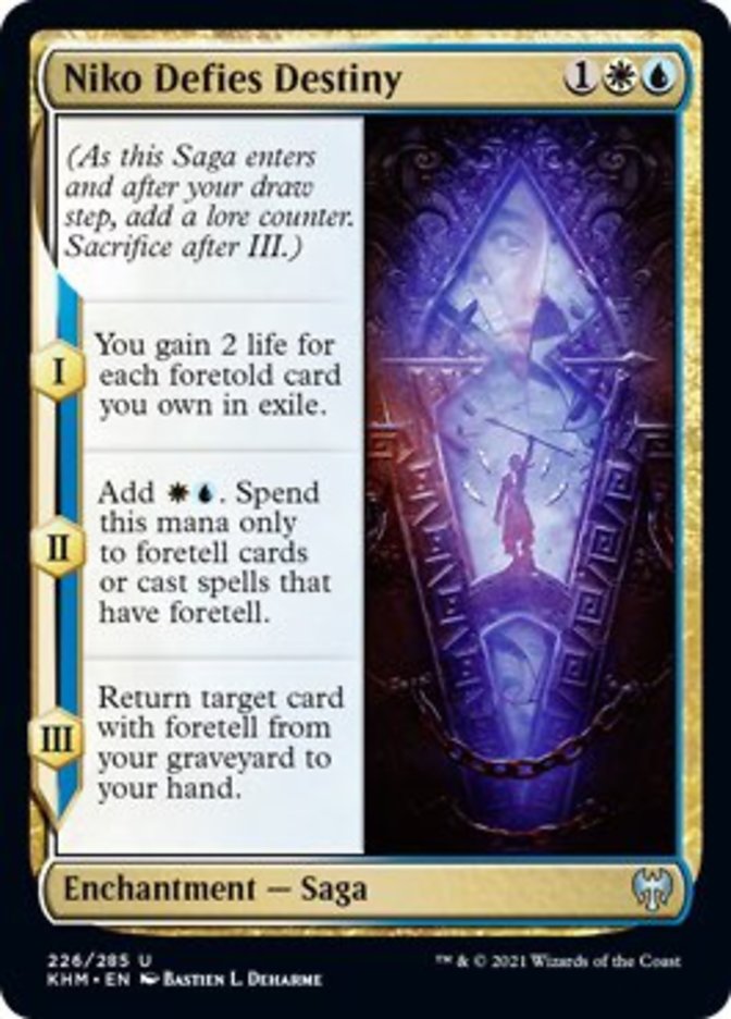 Niko Defies Destiny [Kaldheim] [Foil]