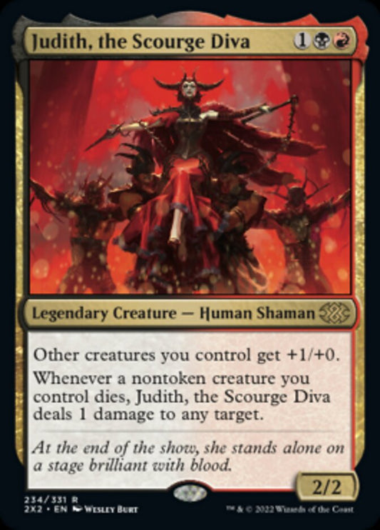 Judith, the Scourge Diva [Double Masters 2022] [Foil]