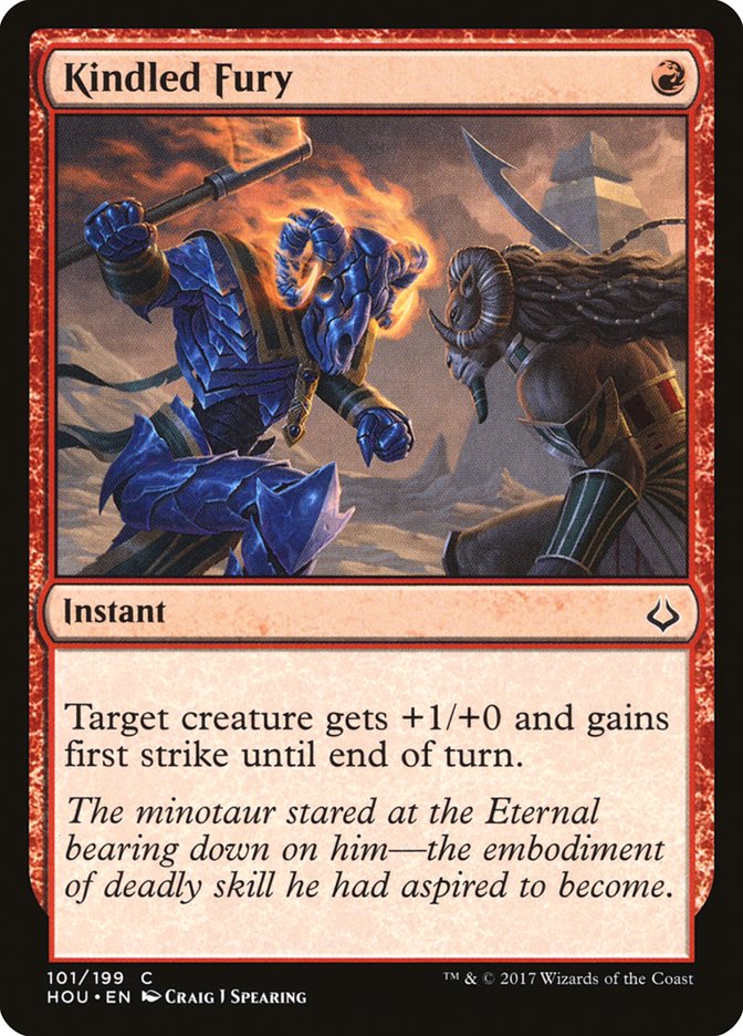 Kindled Fury [Hour of Devastation] [Foil]